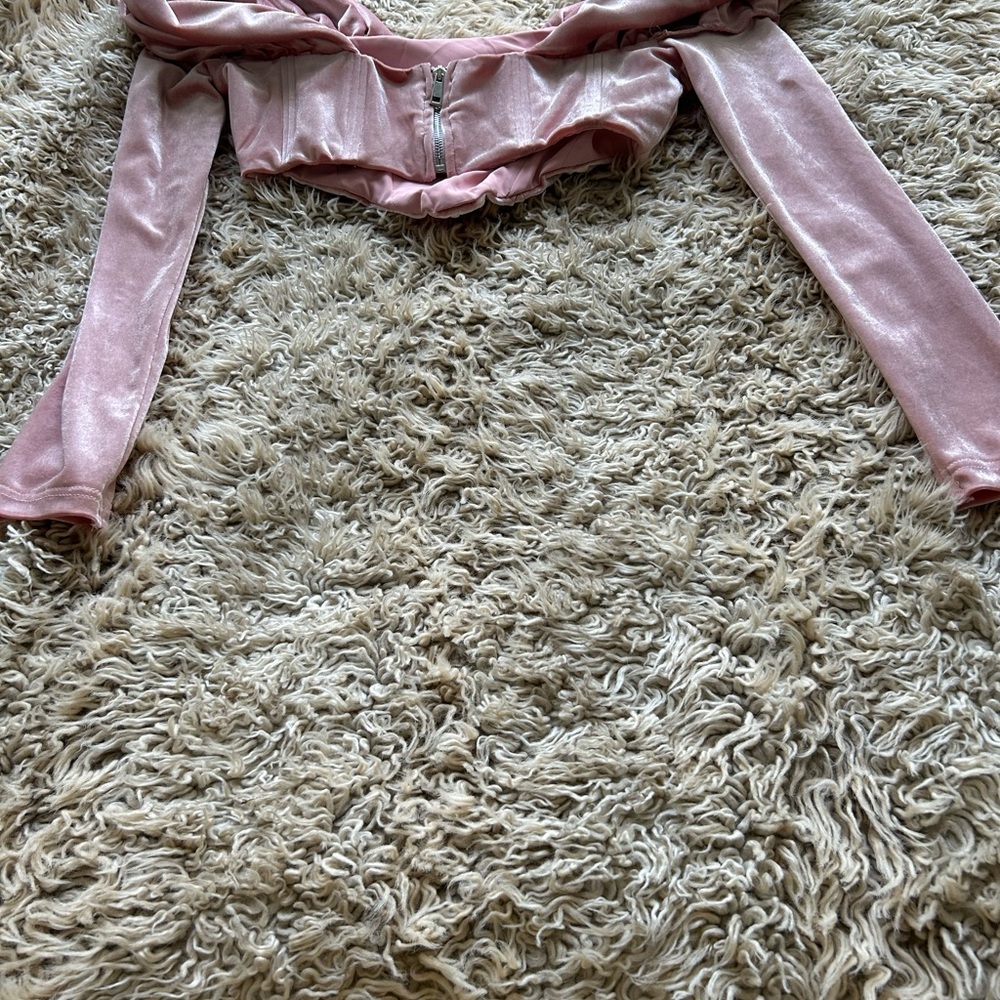 Princess Sleeves Crop Top